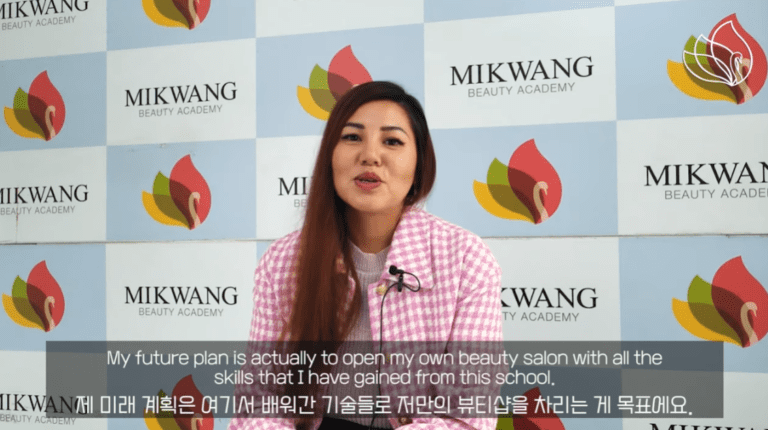 Meet Merillai from Switzerland: Her Journey at Korea Mikwang Beauty Academy