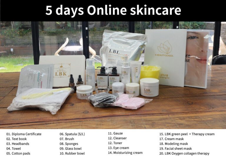 Online Skincare courses Available!