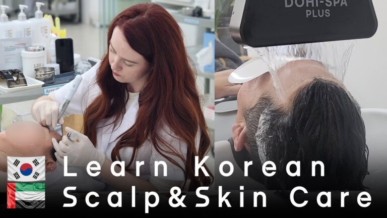 A Laser Specialist from Dubai Learns Korean Skincare & Scalp Therapy